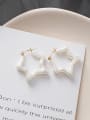 thumb Alloy With Gold Plated Simplistic Star Clip On Earrings 2
