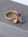 thumb Women Exquisite Crown Shaped Gemstone Ring 1