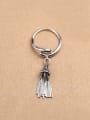 thumb Personalized Tassels Opening Silver Ring 0