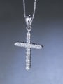 thumb Silver Cross Necklace 0