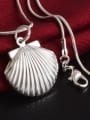 thumb Personalized Opening Shell Pendant Copper Necklace 0