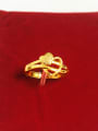 thumb Women Gold Plated Crown Shaped Ring 3