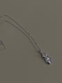 thumb 925 Sterling Silver With Gold Plated Simplistic Irregular Necklaces 3