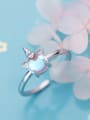 thumb 925 Sterling Silver With Resin Cute Garden elf Free Size  Rings 2
