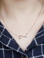 thumb Simple Titanium Forever Women Necklace 1