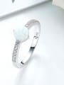 thumb Fashion Opal stone Cubic Zirconias 925 Silver Ring 2