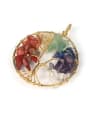 thumb Colorful Natural Stones Handmade Women Necklace 1