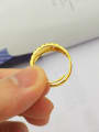 thumb Delicate Gold Plated Geometric Ring 1