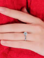 thumb Shining AAA Zircons Simple Exquisite Women Ring 1