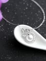 thumb Freshwater Pearl Star Moon Pendant Clavicle Necklace 3