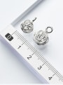 thumb 925 Sterling Silver With Silver Plated Personality Line regiment Charms 2