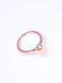 thumb Simple Geometry Stereo Bullet Ring 0