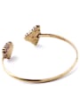 thumb Alloy Gold Plated Artificial Stones  Bangle 2
