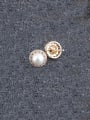 thumb S925 Sterling Silver Pearl China Wind Temperament Anti-allergy stud Earring 1