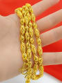 thumb Men Delicate Gold Plated Barrel Necklace 2