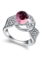 thumb Personalized austrian Crystal Bead Alloy Ring 1