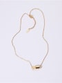 thumb Titanium With Gold Plated Simplistic Locket Necklaces 2
