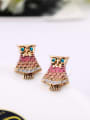 thumb Lovely Owl stud Earring 2