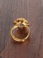 thumb Rosary Flower Gold Plated Opening Ring 2