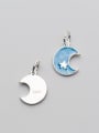 thumb 925 Sterling Silver With Silver Plated Fashion Moon Charms 0