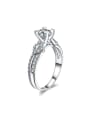 thumb Arrow and Heart Zircons Fashion Ring for Wedding 0
