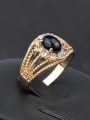 thumb Retro style Resin stone Gold Plated Alloy Ring 2