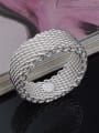 thumb Fashion Classical White Gold Plated Copper Ring 2