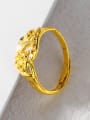 thumb 24K Gold Plated Flowery Opening Ring 2