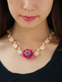 thumb Lovely Flower Elegant Necklace 1