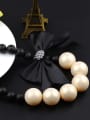 thumb Classical Handmade Bowknot Resin Beads Necklace 1