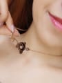 thumb The New Korean Style Fantasy Coach Rose Gold Necklace 1