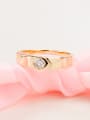 thumb Exquisite 18K Gold Plated Crystal Ring 1