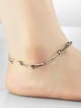 thumb Simple Two Chain Beads Women Anklet 1