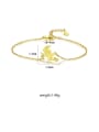 thumb 925 Sterling Silver With Gold Plated Simplistic Santa Claus  Bracelets 4