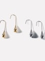 thumb Simple water-drop stainless steel earrings two sizes optional 0
