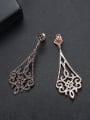 thumb Copper With 18k Gold Plated Vintage Geometric Party Drop Earrings 2