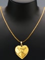 thumb Retro Skull Heart-shaped Box Necklace 1