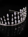thumb Crown-shape Luxury Wedding Copper Hair Accessories 1