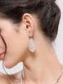 thumb Copper With  Cubic Zirconia Classic Water Drop Bridal Stud Earrings 1
