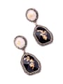 thumb Elegant Fashion Arificial Stones Alloy drop earring 2