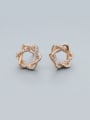 thumb 2018 Rose Gold Plated Star Shaped Earrings 0