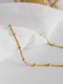 thumb 925 Sterling Silver With 18k Gold Plated Classic beads Necklaces 2