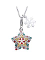 thumb Star Shaped Multi-color Necklace 0
