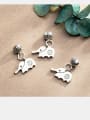 thumb Thai Silver With Antique Silver Plated Cartoon elephant Charms 2
