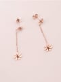 thumb Fashion Sweet Flowers Drop Earrings 0