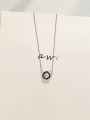 thumb Fashion Little Round Silver Necklace 0