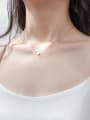 thumb Women Elegant Heart Shaped S925 Silver Necklace 1