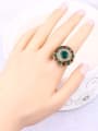 thumb Retro Exaggerated style Resin stones Crystals Alloy Ring 1