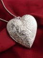thumb Personalized Heart Box Pendant Copper Necklace 2