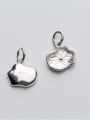 thumb 925 Sterling Silver With Antique Silver Plated Vintage Leaf Charms 0